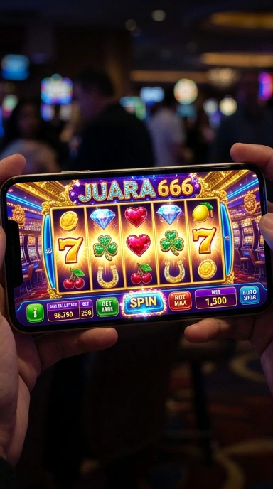 Cuplikan layar menu unduhan juara666 untuk perangkat Android